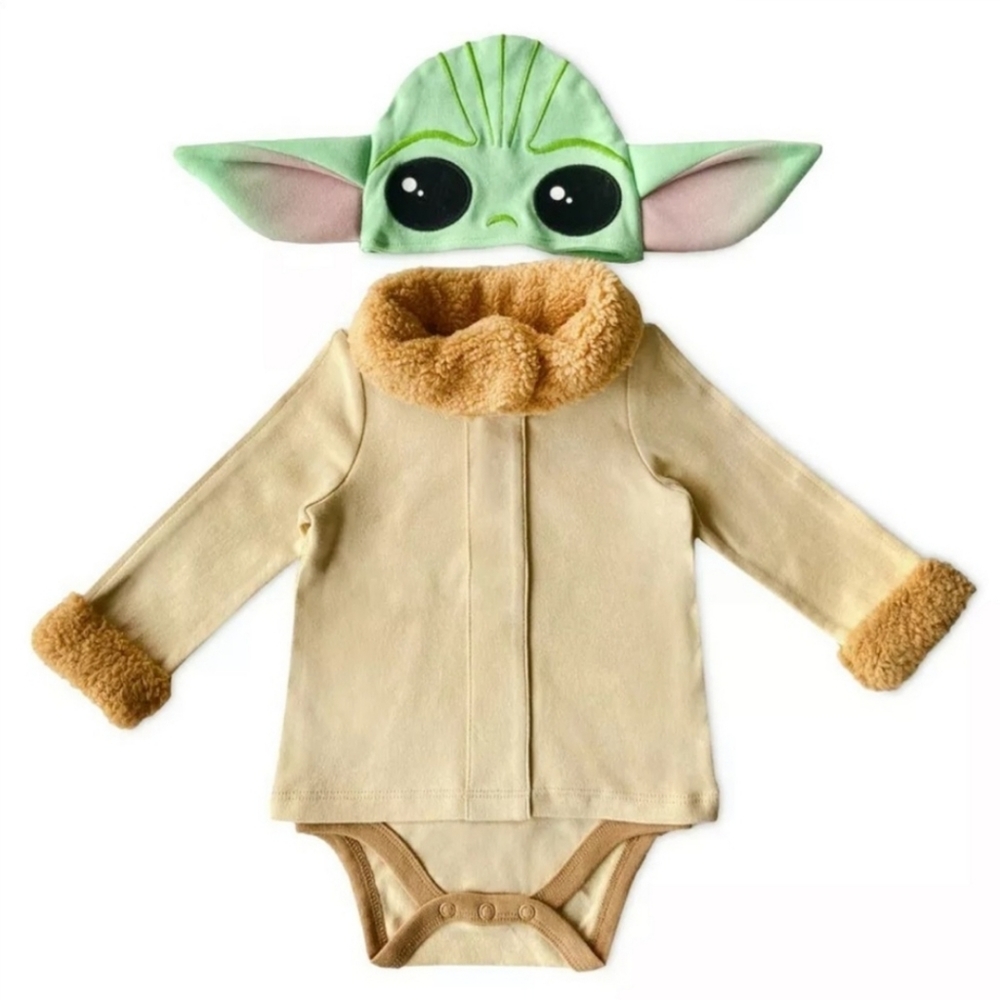 Disney Baby Yoda Costume 3-6 months